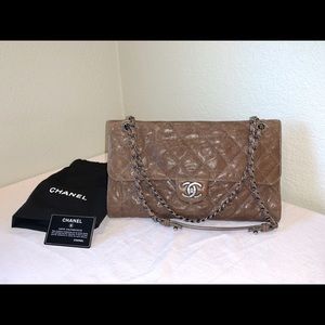 Sold. Chanel CC Crave Grained Calfskin Flap Bag